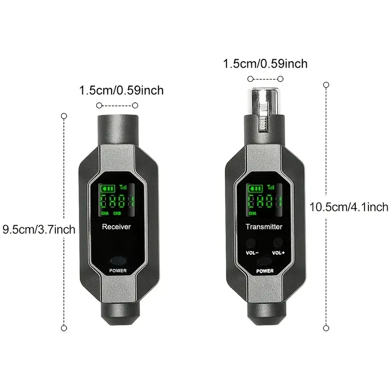 Convertidor Inalámbrico XLR para micrófonos 🎤 