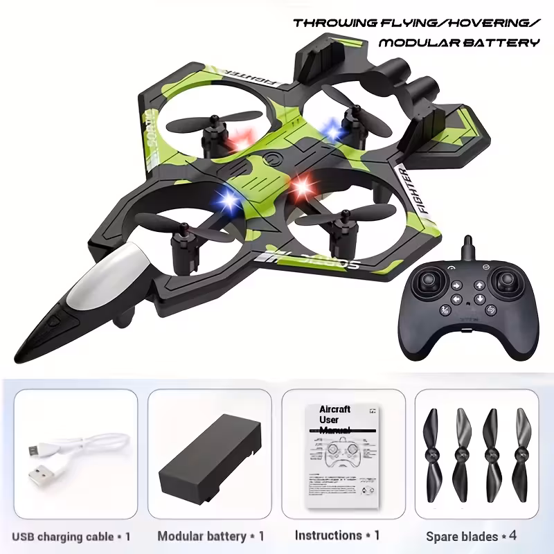 Avión de combate con control remoto